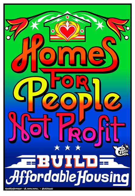 Joseph Orzal, ‘Homes for People Not for Profit’, 2019