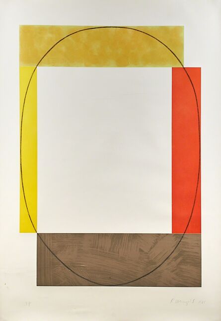 Robert Mangold (b. 1937), ‘From Two Aquatints (Frames)’, 1985