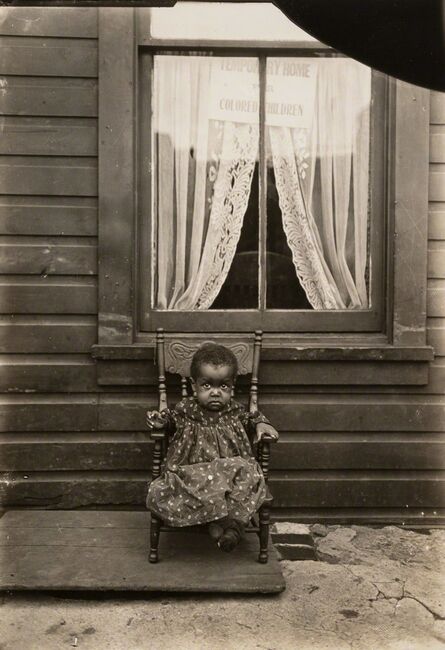 Lewis Wickes Hine, ‘African-American Orphan, Washington, D.C.’, 1906
