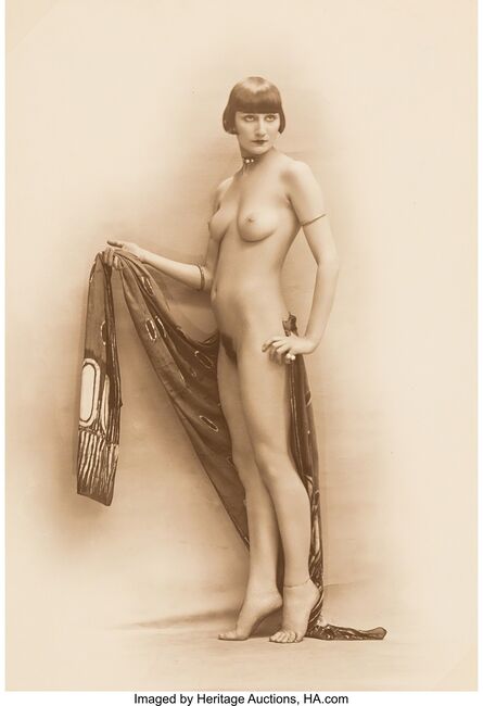 Paris Art Editions (20th Century), ‘Untitled (Posed Nude)’, Early 20th century