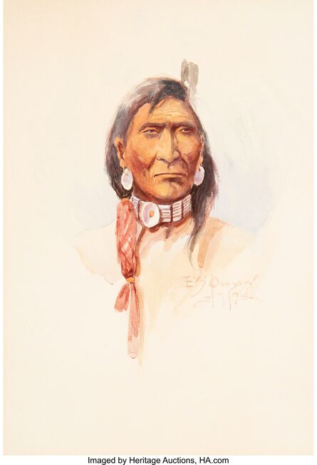 Edgar Samuel Paxson, ‘Nez Perce’, 1917