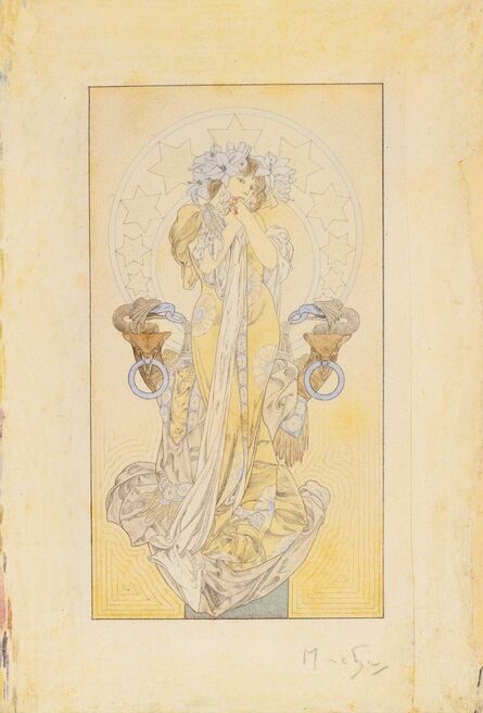 Alphonse Mucha, ‘La Princesse Lointaine’, circa 1900