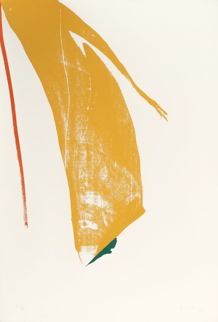 Helen Frankenthaler, ‘What Red Lines Can Do (five works)’, 1970