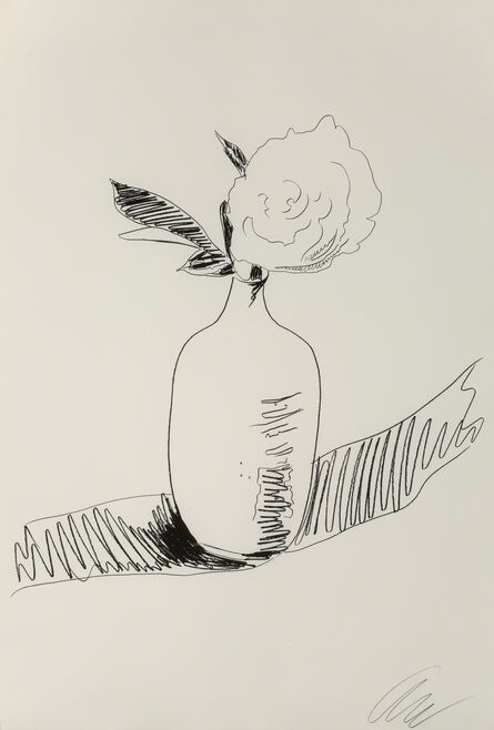 Andy Warhol, ‘Untitled, from Flowers (Black and White)’, 1974