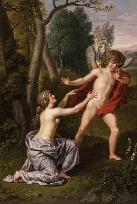 Ludwig Guttenbrunn, ‘Cupid and Psyche’, 1789