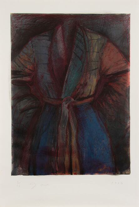 Jim Dine, ‘A Red Robe in France’, 1986