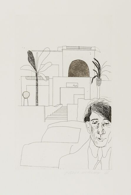 David Hockney, ‘Portrait of Cavafy II’, 1966-67