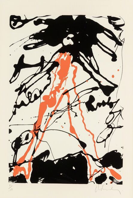 Claes Oldenburg, ‘Striding Figure, from Conspiracy: The Artist as Witness portfolio’, 1971