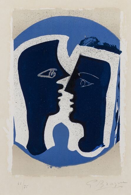 Georges Braque, ‘Le Couple (Vallier 187)’, 1963