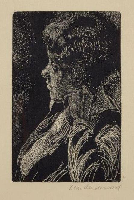 Leon Underwood, ‘Portrait of a Young Woman’