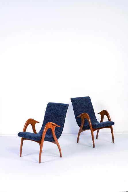 Malatesta & Mason, ‘Pair of armchairs’, vers 1950