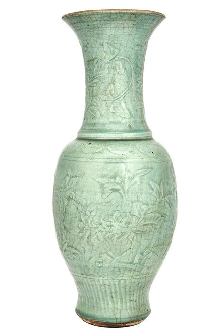 ‘Chinese Longquan Celadon Vase’, Ming Dynasty