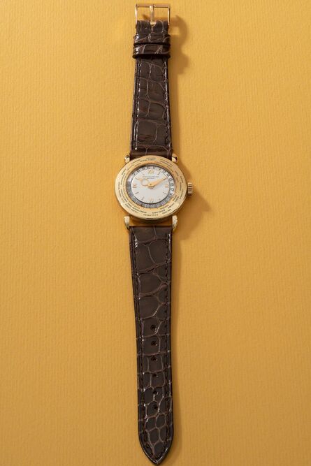 Patek Philippe, ‘A very fine and rare yellow gold world time wristwatch’, 1946