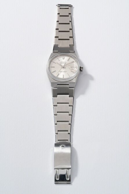 Rolex, ‘A rare and attractive stainless steel quartz wristwatch with center seconds, date and bracelet’, Circa 1979