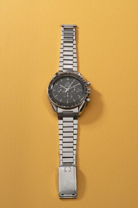 OMEGA, ‘An attractive and rare stainless steel chronograph wristwatch with bracelet , retailed by Tiffany & Co.’, 1970