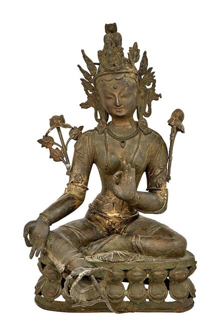 ‘Nepalese Bronze Figure of Padmapani’, 19th Century