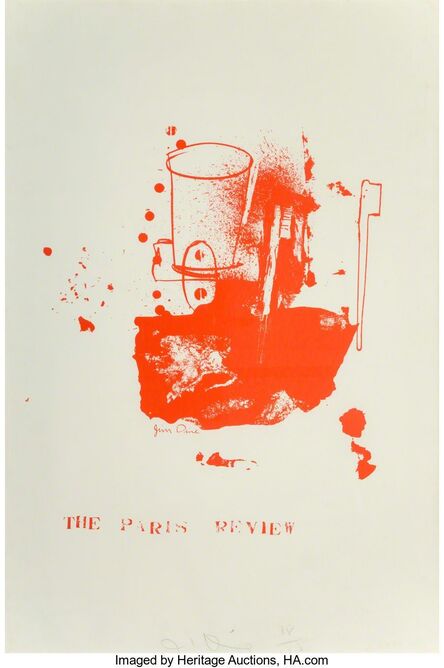 Jim Dine, ‘The Paris Review’, 1965