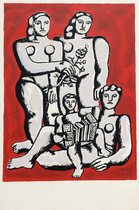Fernand Léger, ‘Les trois soeurs’, 1950-51