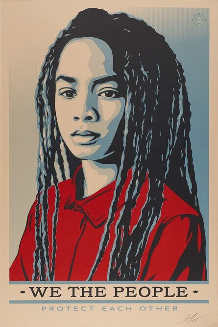 Shepard Fairey, ‘We The People: Protect Each Other’, 2017