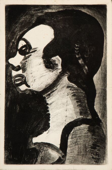 Georges Rouault, ‘Hideous Woman (Femme hideuse)’, 1928