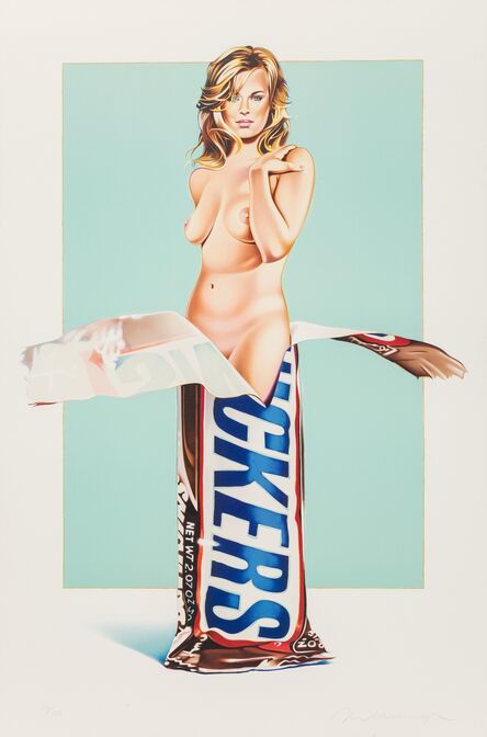 Mel Ramos, ‘Miss Snickers’, 2004