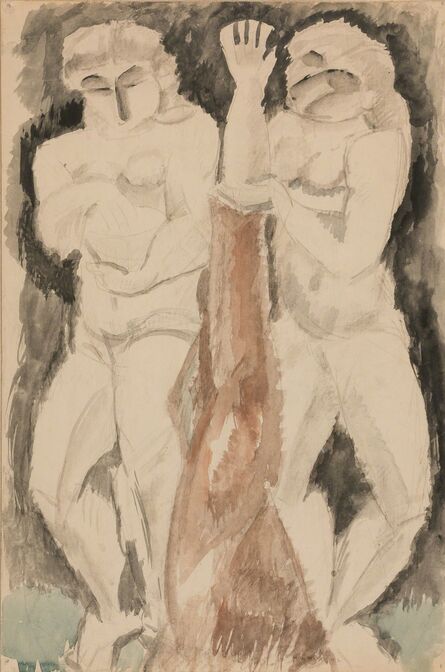 Max Weber, ‘Two Figures’
