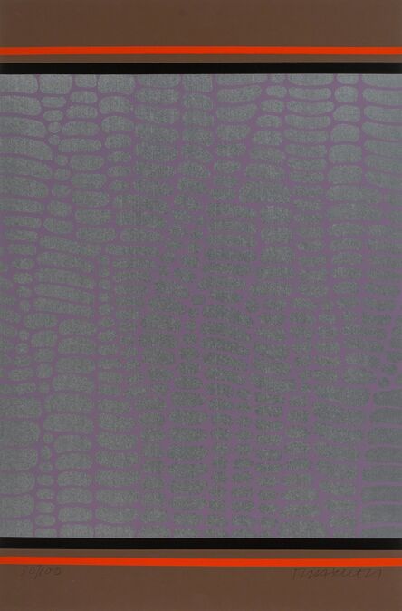 Paul Maxwell (1925-2016), ‘Untitled (Purple and Brown Web)’, 1978