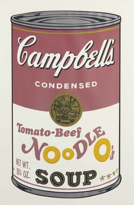 Andy Warhol, ‘Tomato-Beef Noodle O's, from Campbell's Soup II’, 1969