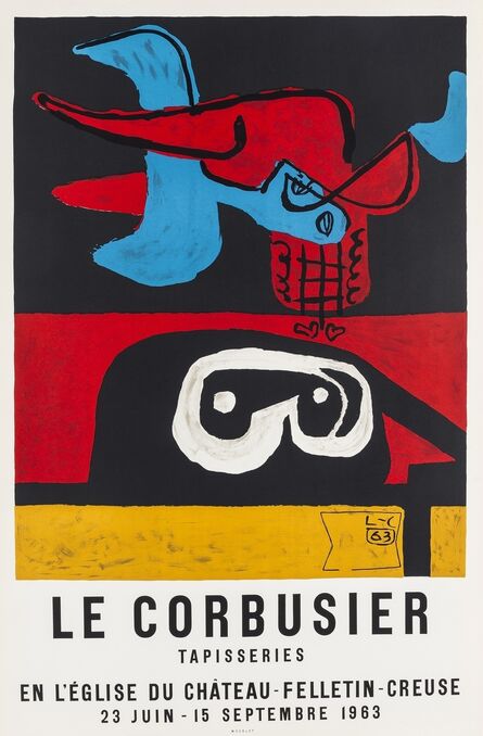 Le Corbusier, ‘Affiche pour la Tapisseries’, 1963