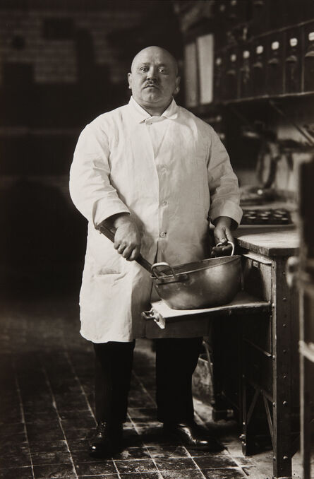 August Sander, ‘Konditor (Pastry Chef), Cologne’, 1928