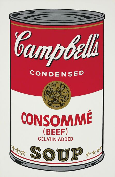 Andy Warhol, ‘Consommé (Beef), from Campbell's Soup I’, 1968