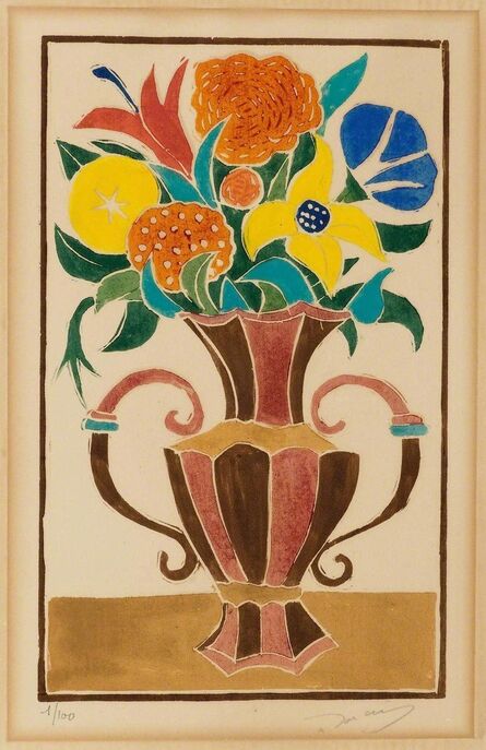 André Derain, ‘Bouquet de Fleurs dans un Vase’, 1945