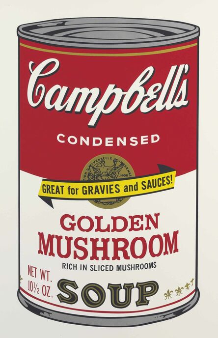 Andy Warhol, ‘Golden Mushroom, from Campbell's Soup II’, 1969