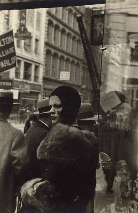 Walker Evans, ‘Girl in Fulton Street, New York’, 1929