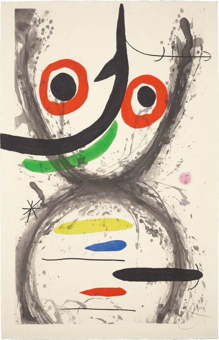 Joan Miró, ‘Prise à l'hameçon (Hooked)’, 1969