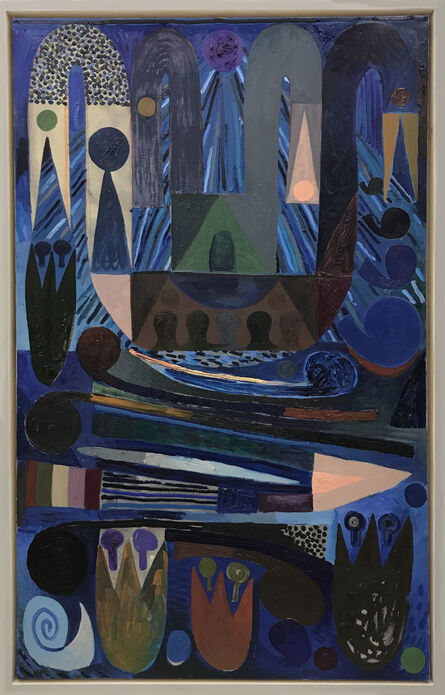 Austin Eddy, ‘Blue Birds in a Blue Night with Rays of the Moon Shining Bright’, 2018