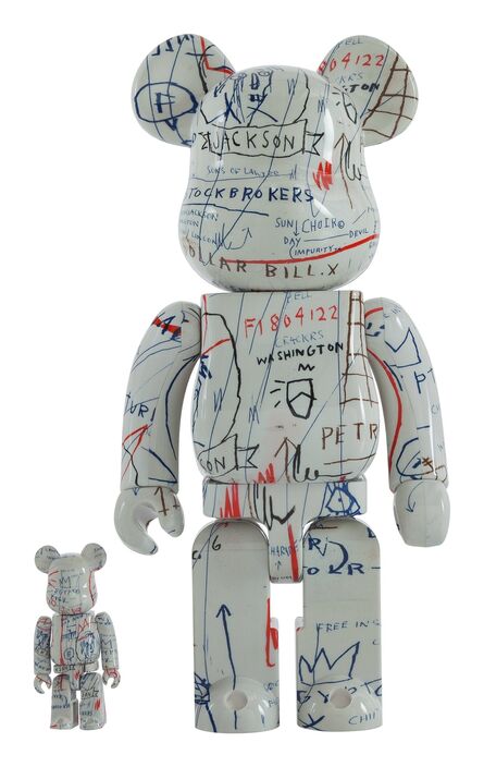 BE@RBRICK X The Estate of Jean-Michel Basquiat, ‘Jean-Michel Basquiat 400% and 100% (two works)’, 2018