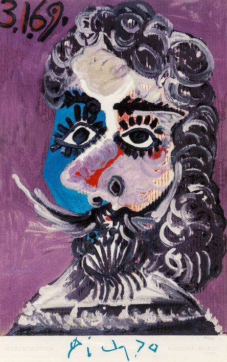 After Pablo Picasso, ‘Picasso: Marlborough Galleria d'Arte, Rome, poster’, 1970