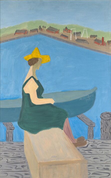 Milton Avery, ‘Girl by Lake’, 1944