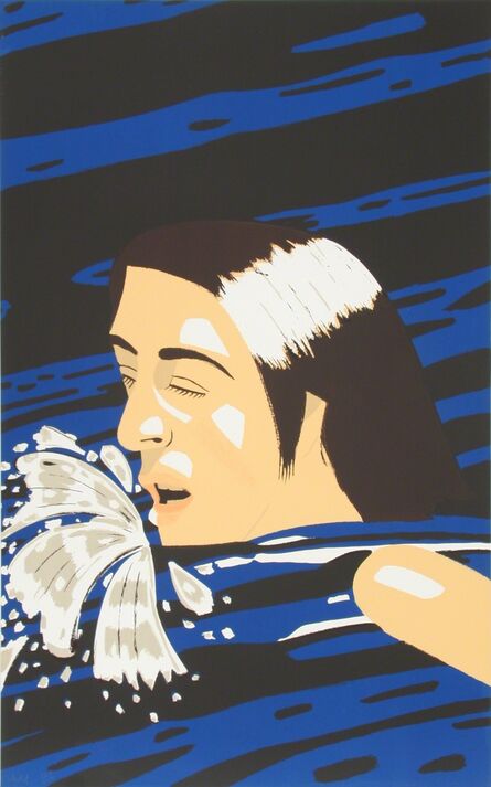 Alex Katz, ‘Olympic Swimmer’, 1992