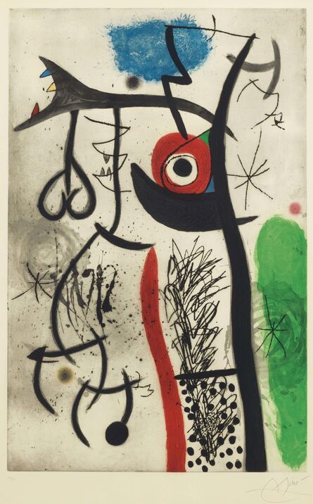 Joan Miró, ‘L'Etrangle’, 1974