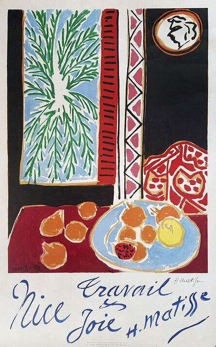 Henri Matisse, ‘Nice Travail et Joie’, 1947