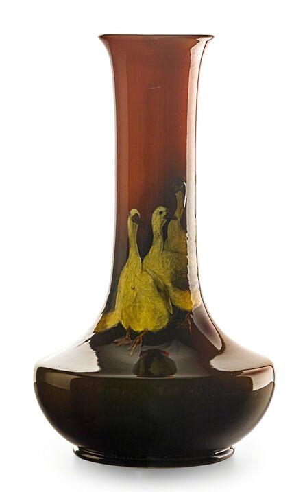 Matt Daly, ‘Large Standard Glaze vase with geese, Cincinnati, OH’, 1897