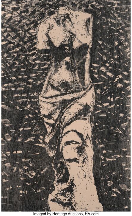 Jim Dine, ‘Black Venus in the Wood’, 1983