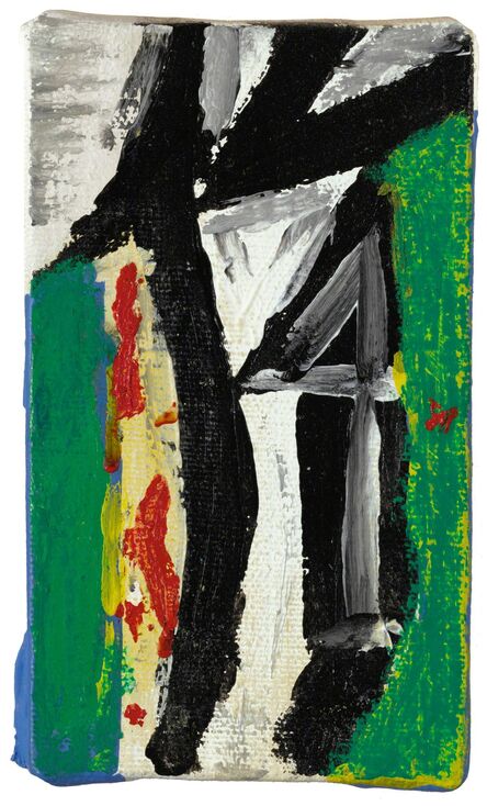 Robert Motherwell, ‘Untitled (with Green, Yellow and Red)’, 1976-1986
