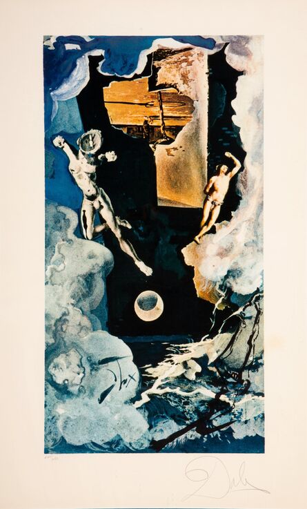 Salvador Dalí, ‘The tower, from Lyle Stuart Tarot Prints’, 1978