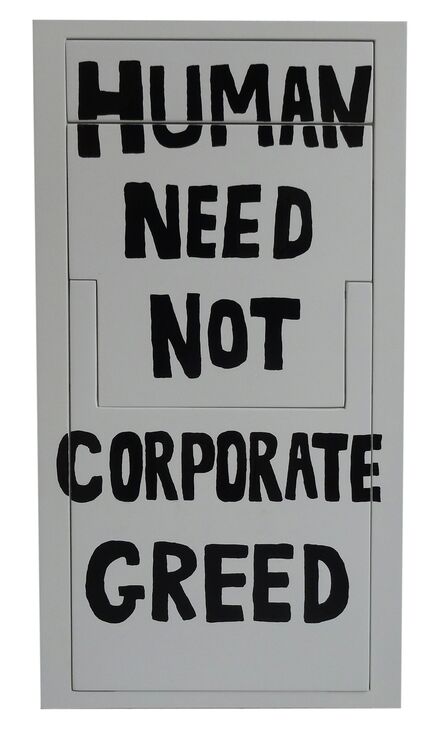 Sebastian Errazuriz, ‘Human need not corporate greed (Protest Chair)’, 2013