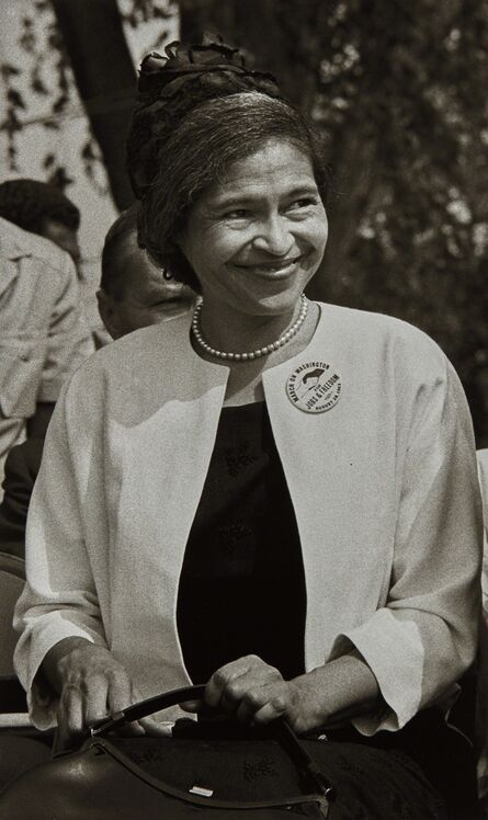 Bob Adelman, ‘Rosa Parks, March on Washington, August’, 1963