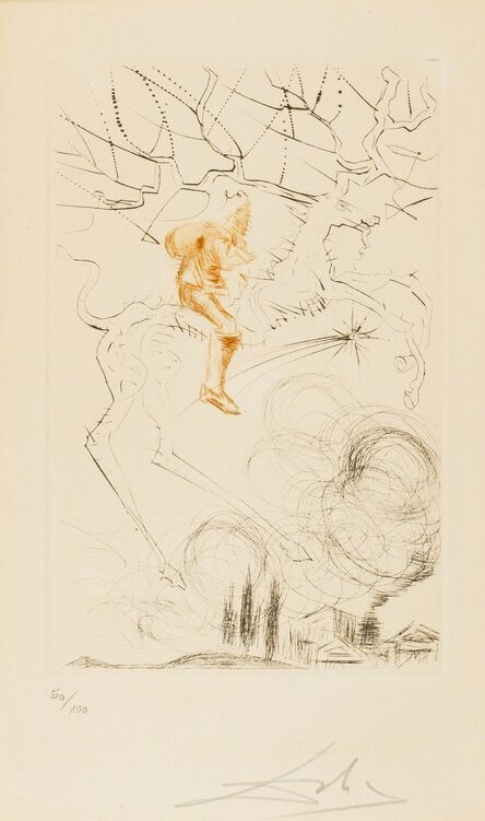Salvador Dalí, ‘Père Noël (Field 66-11; M&L 297a)’, 1968