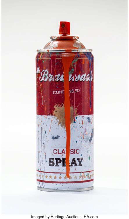 Mr. Brainwash, ‘Spray Can (Orange)’, 2013